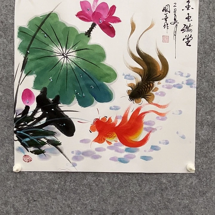 国画刘国华手绘作品111