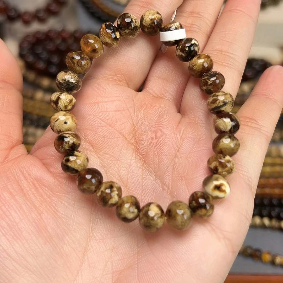 琥珀未镶嵌裸石抚顺琥珀八10576