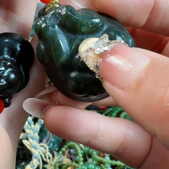 和田玉挂件未镶嵌