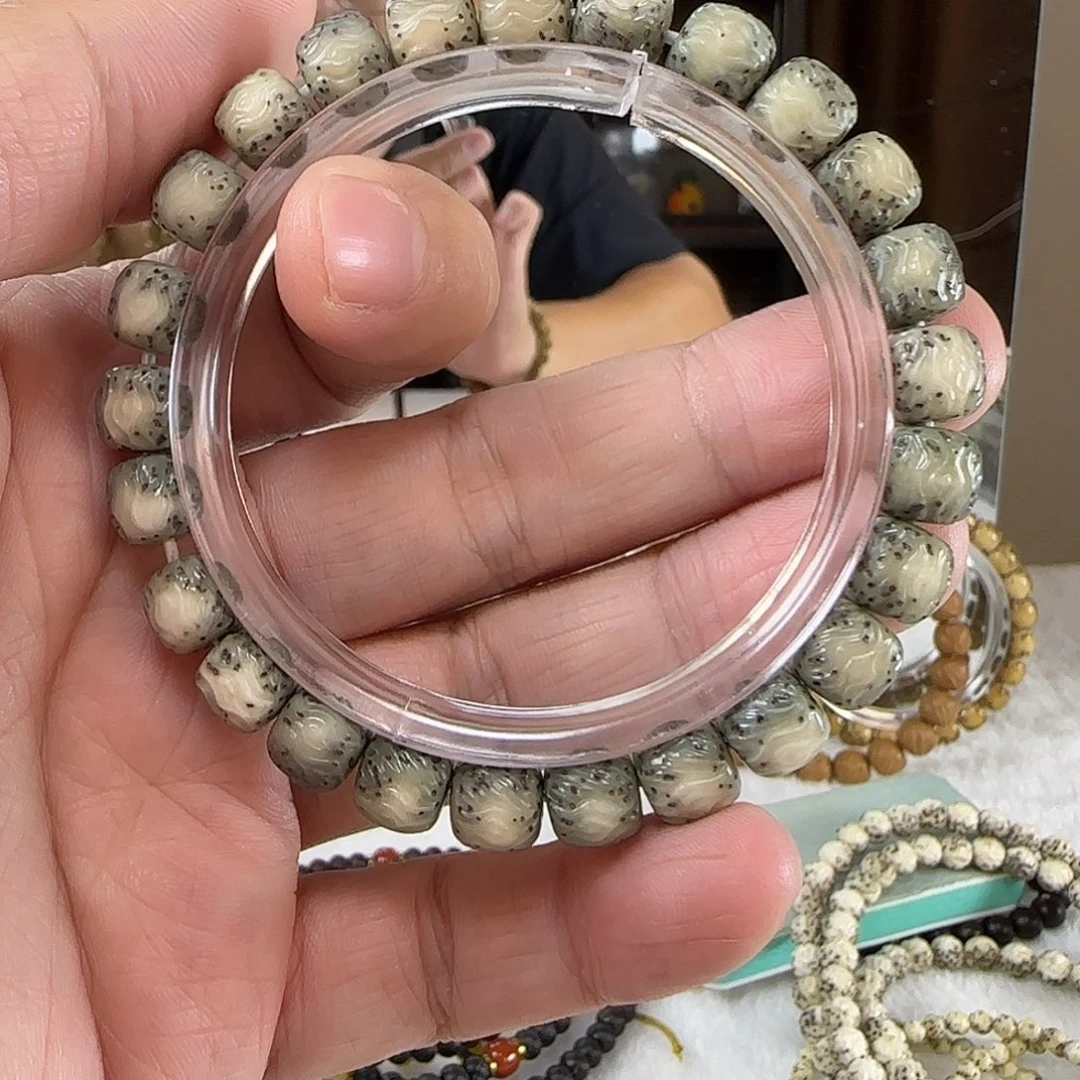 T***.星月菩提手串9*8龙须