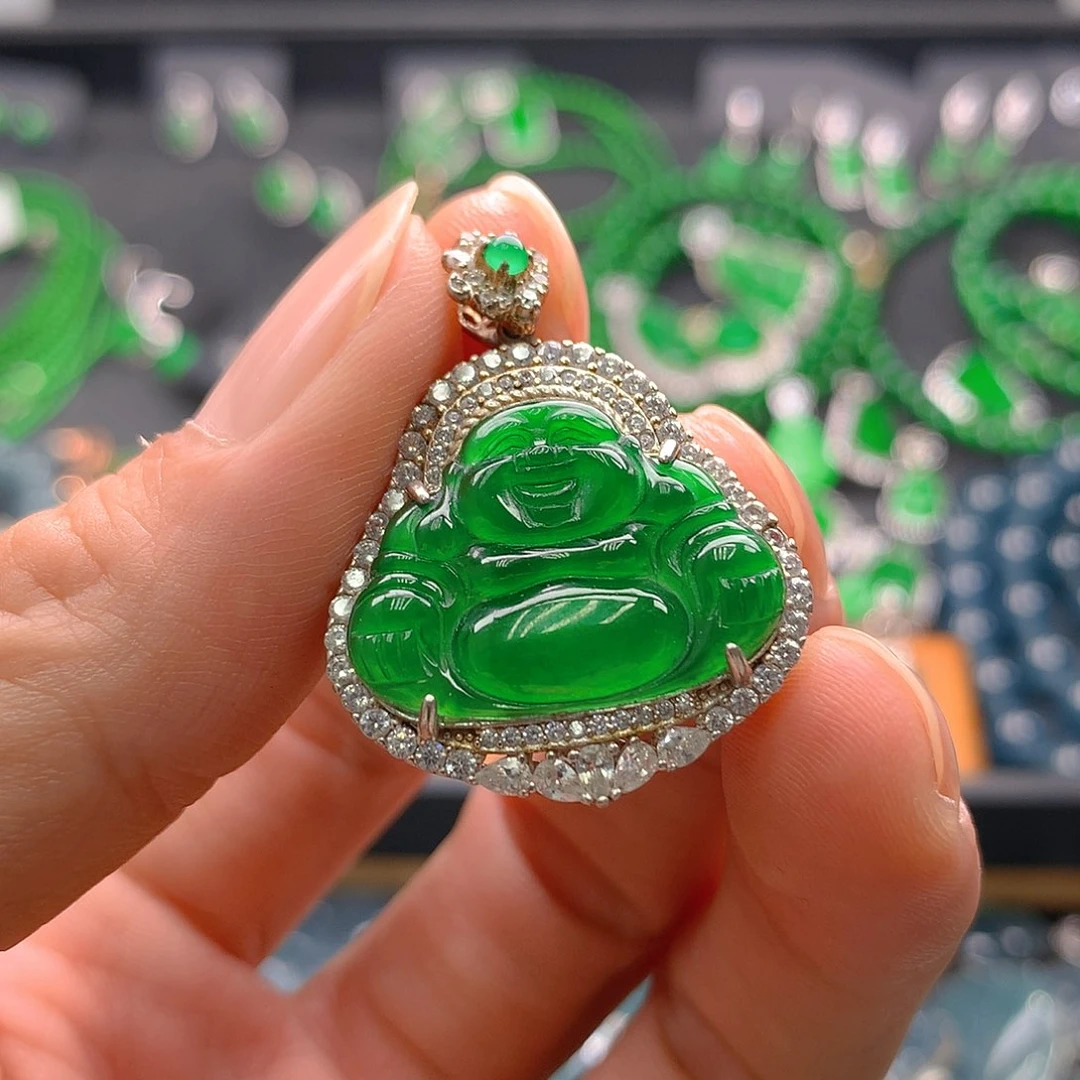 未镶嵌手链翡翠翡翠