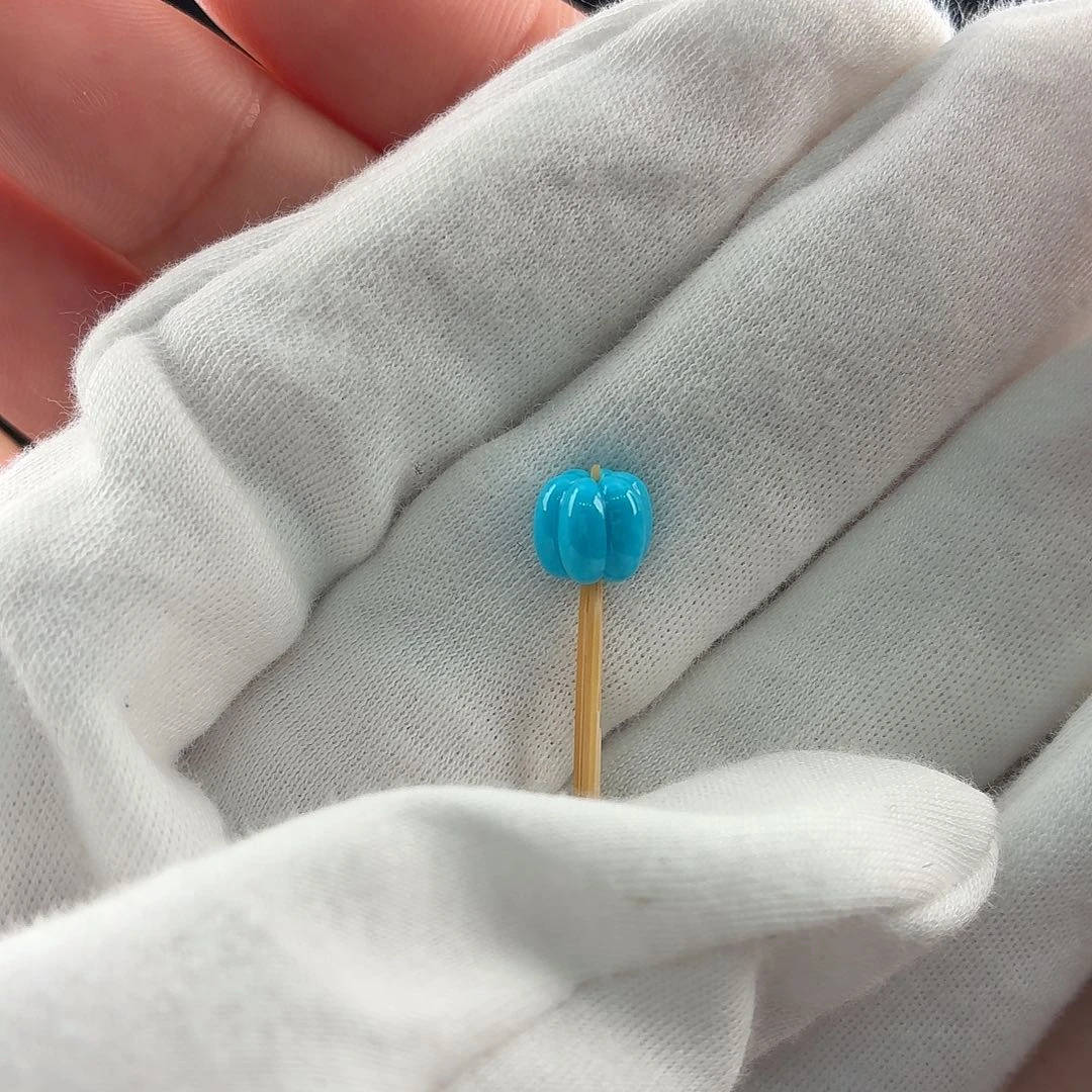 未镶嵌绿松石绿松石6.7mm