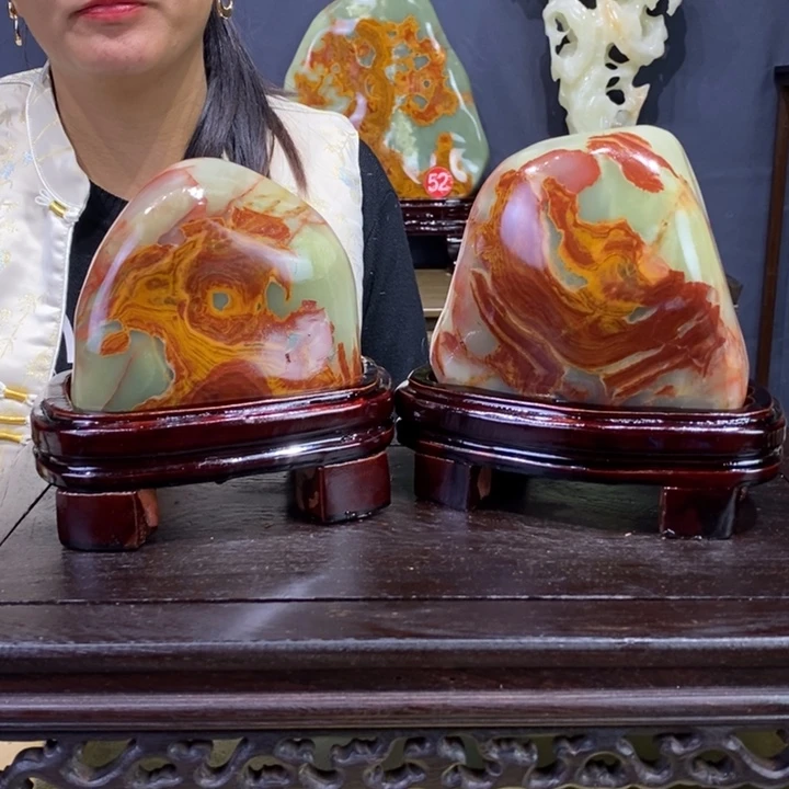 石材精品古青石摆件