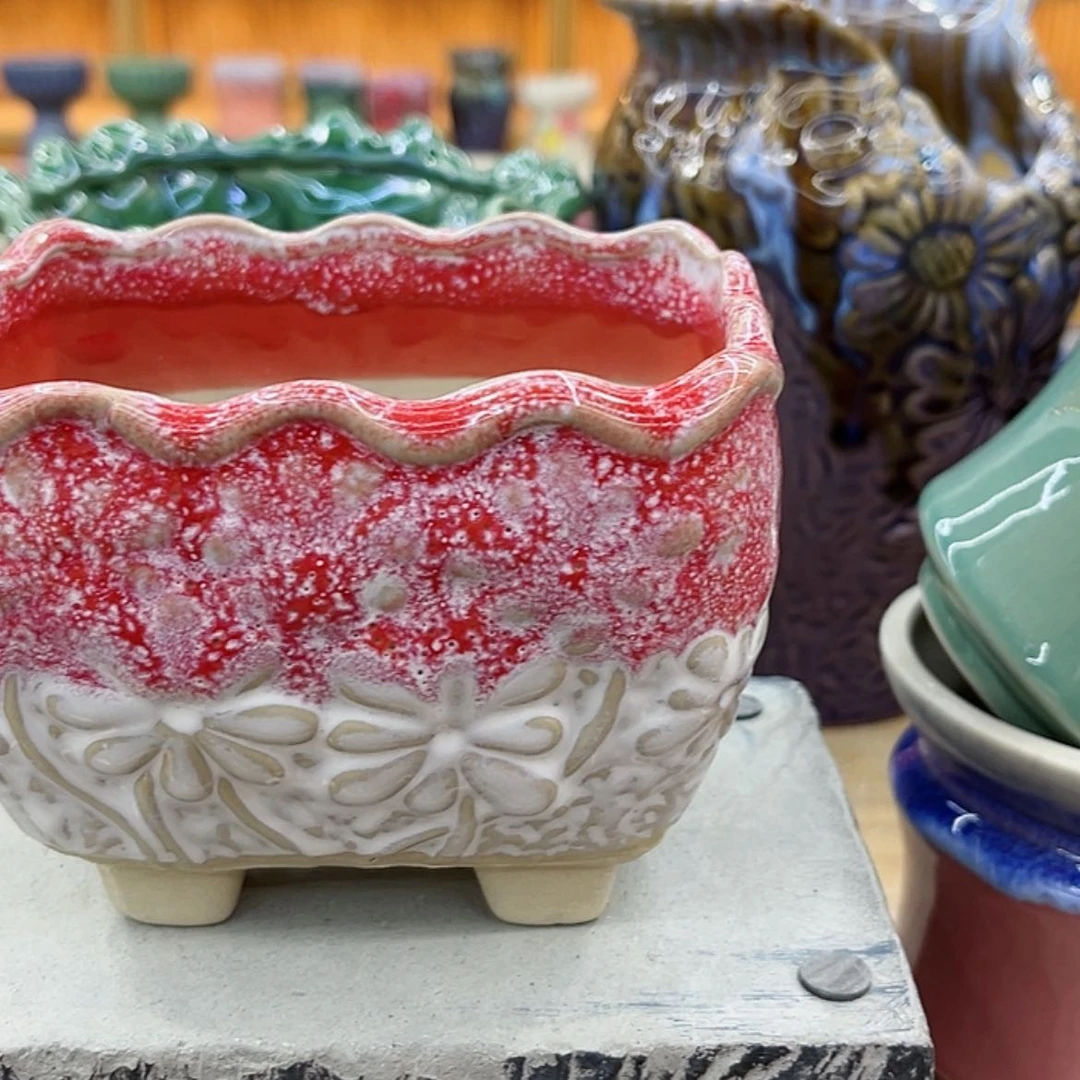 【闪购商品】陶瓷花盆