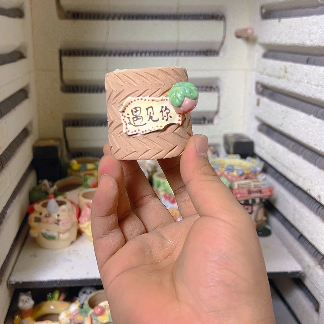 老梧家的手工多肉花盆