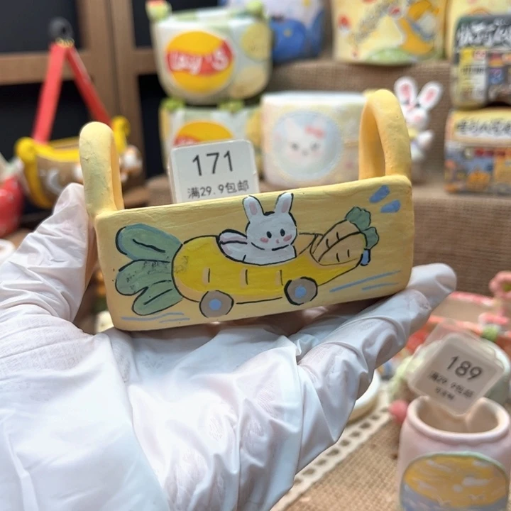 171篮子手工盆现货微瑕