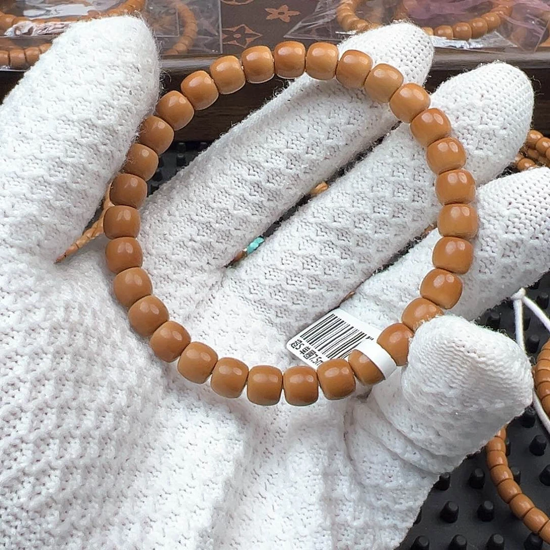 橄榄核手串/手链满****?橄榄核尖单圈7.5