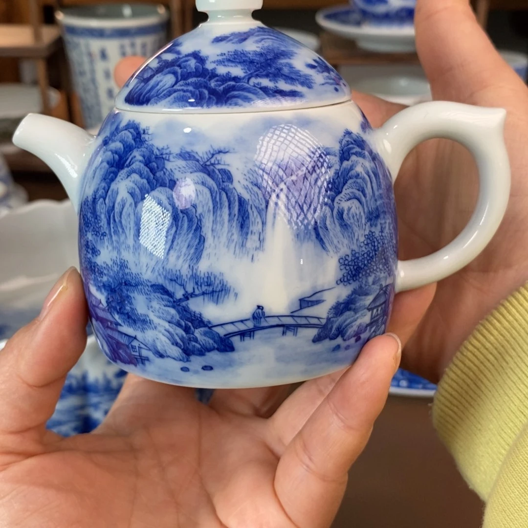 大***细景德镇陶瓷手工手绘