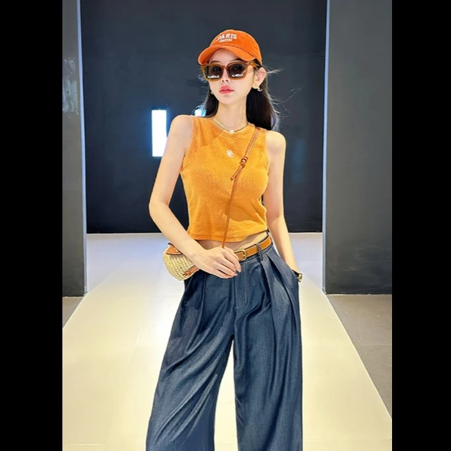 无袖短款时尚背心 FMGZ2305 091902