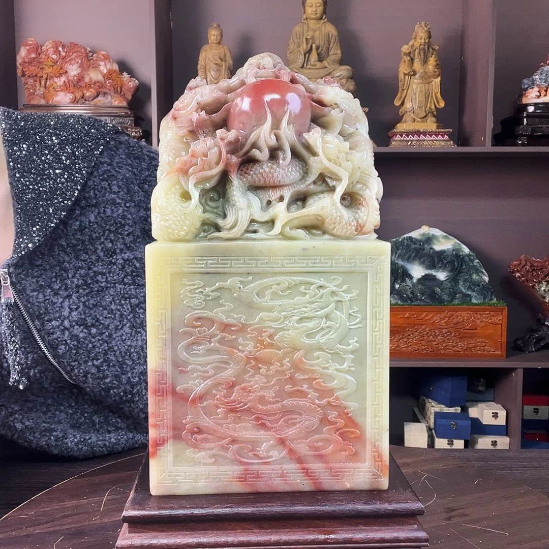 寿山石印石吾**陈。。。。。。。。。。