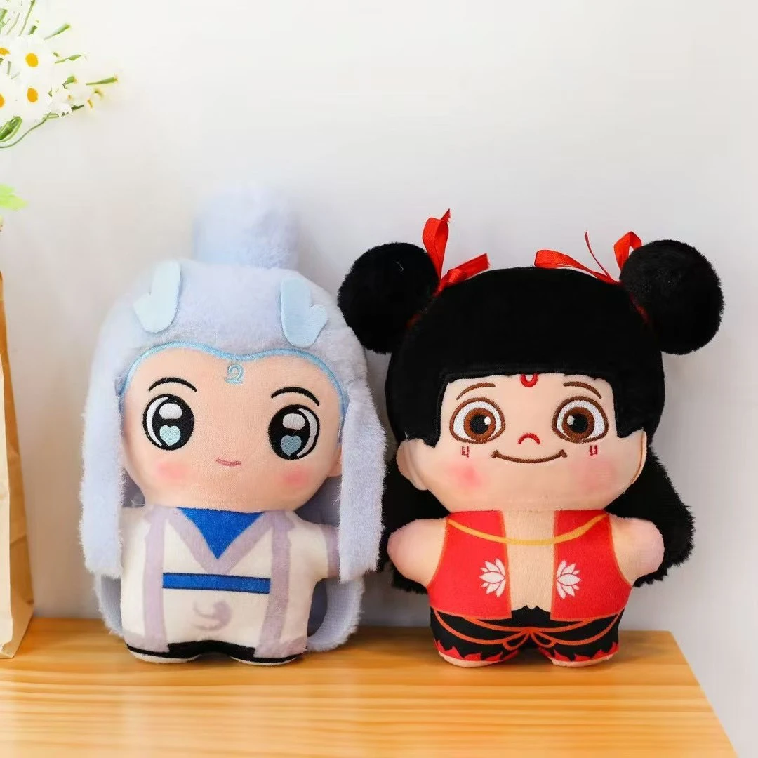 哪吒公仔敖丙玩偶印花体动漫周边礼物