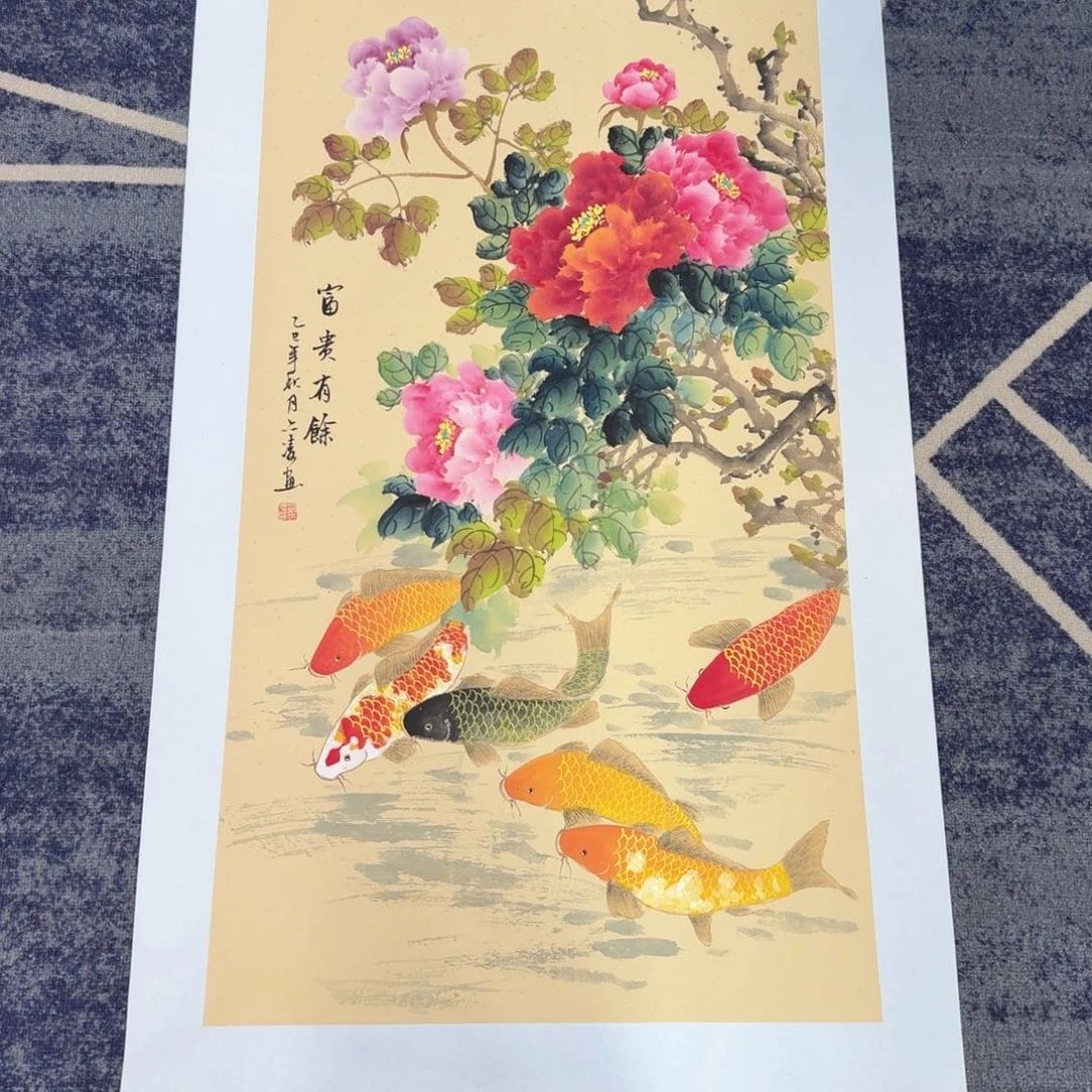 国画国画作品山水花鸟