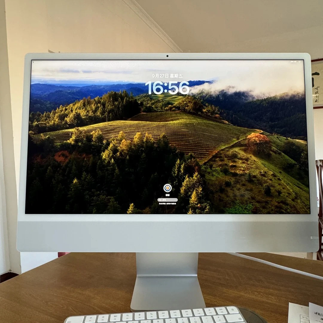 95新 Apple/苹果 iMac台式一体机电脑超薄款办公i7游戏家商用设计