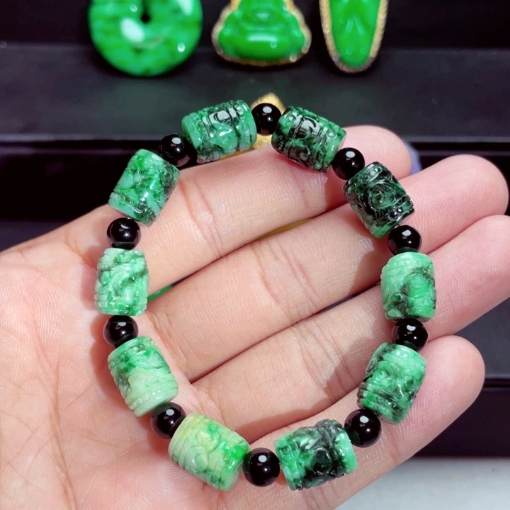 翡翠未镶嵌手串手串