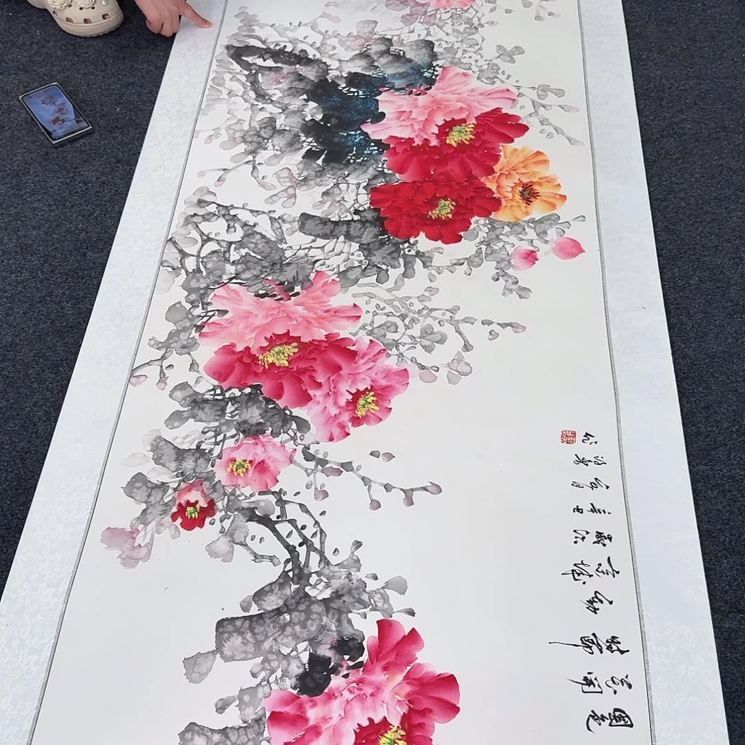 纯手绘年画好作品
