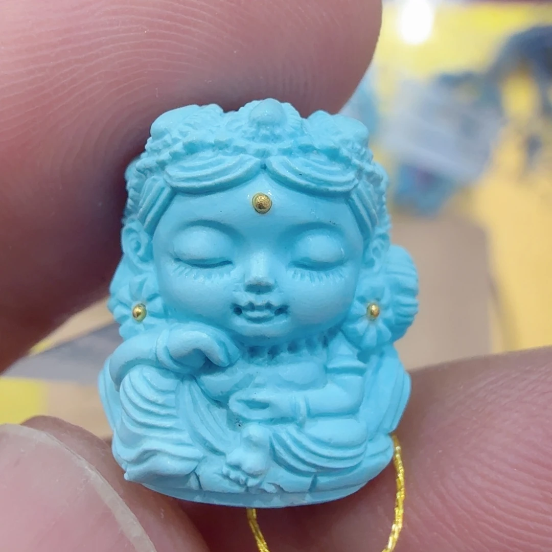 绿松石未镶嵌配饰