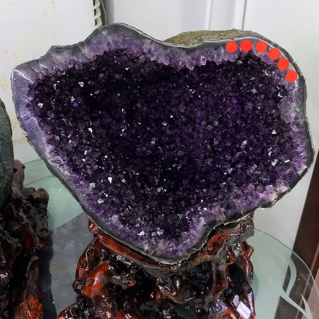 水晶未镶嵌大型摆件（非配饰）朱