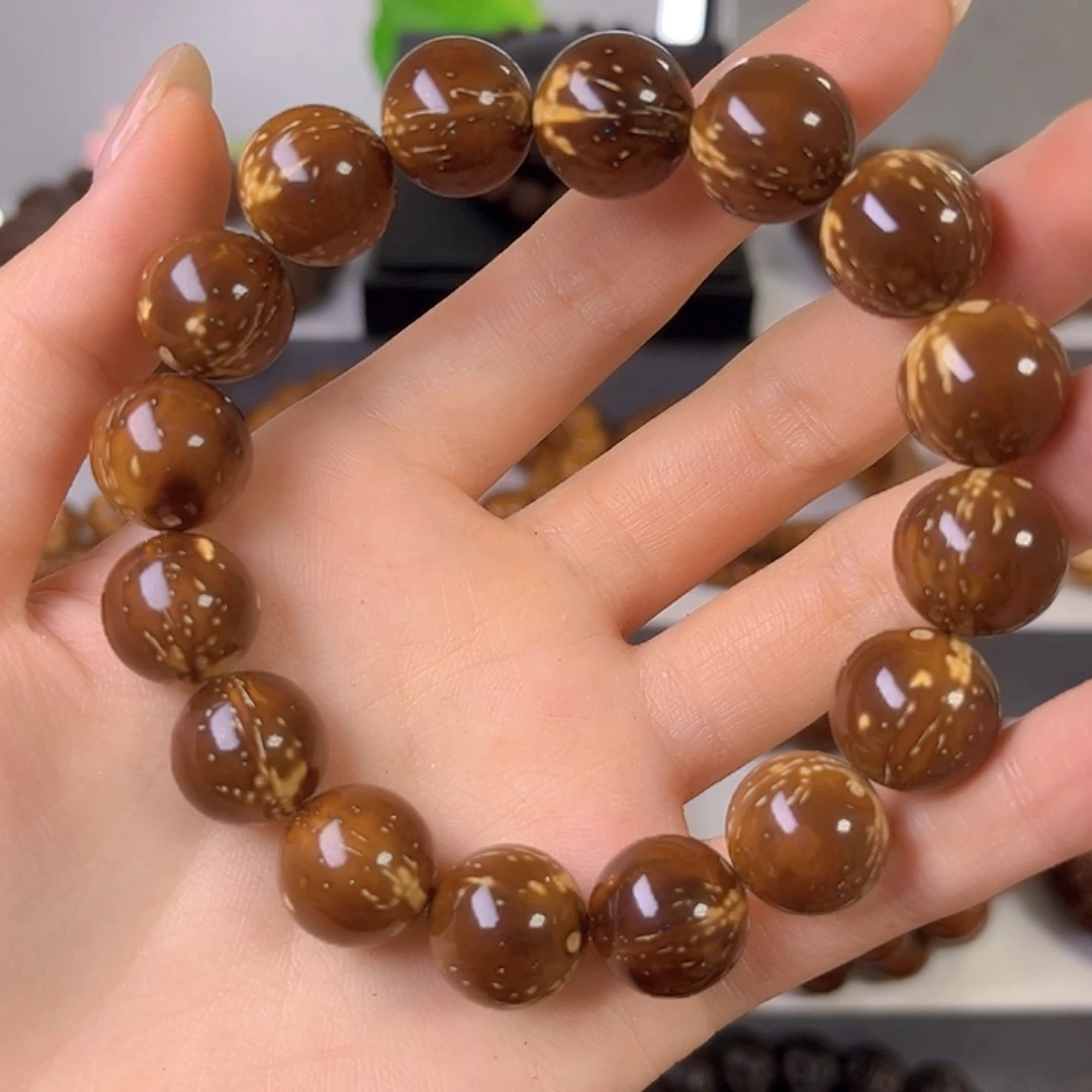 手串紫金鼠光珠花皮14练手款新手福利