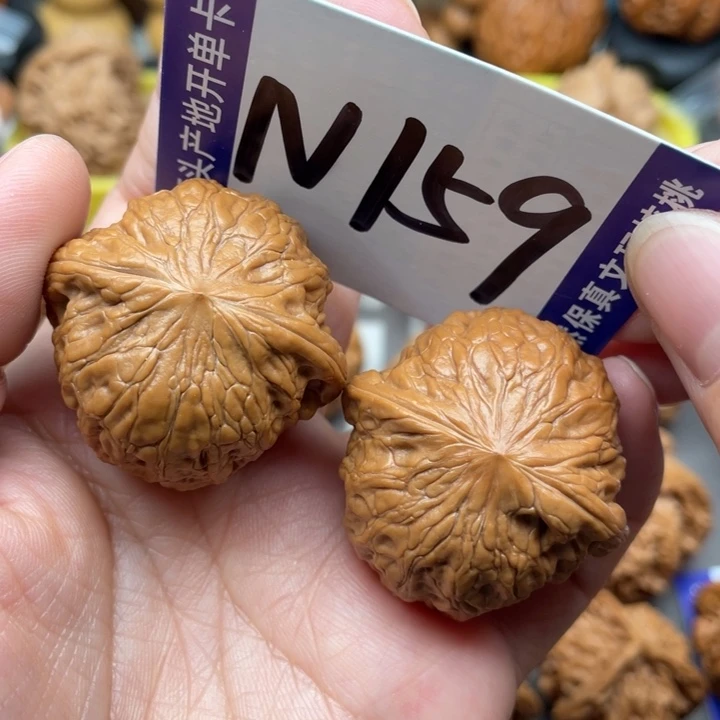 文玩核桃把件铁锤37尺