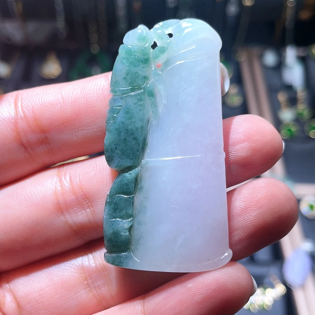 翡翠未镶嵌颈饰天然翡翠