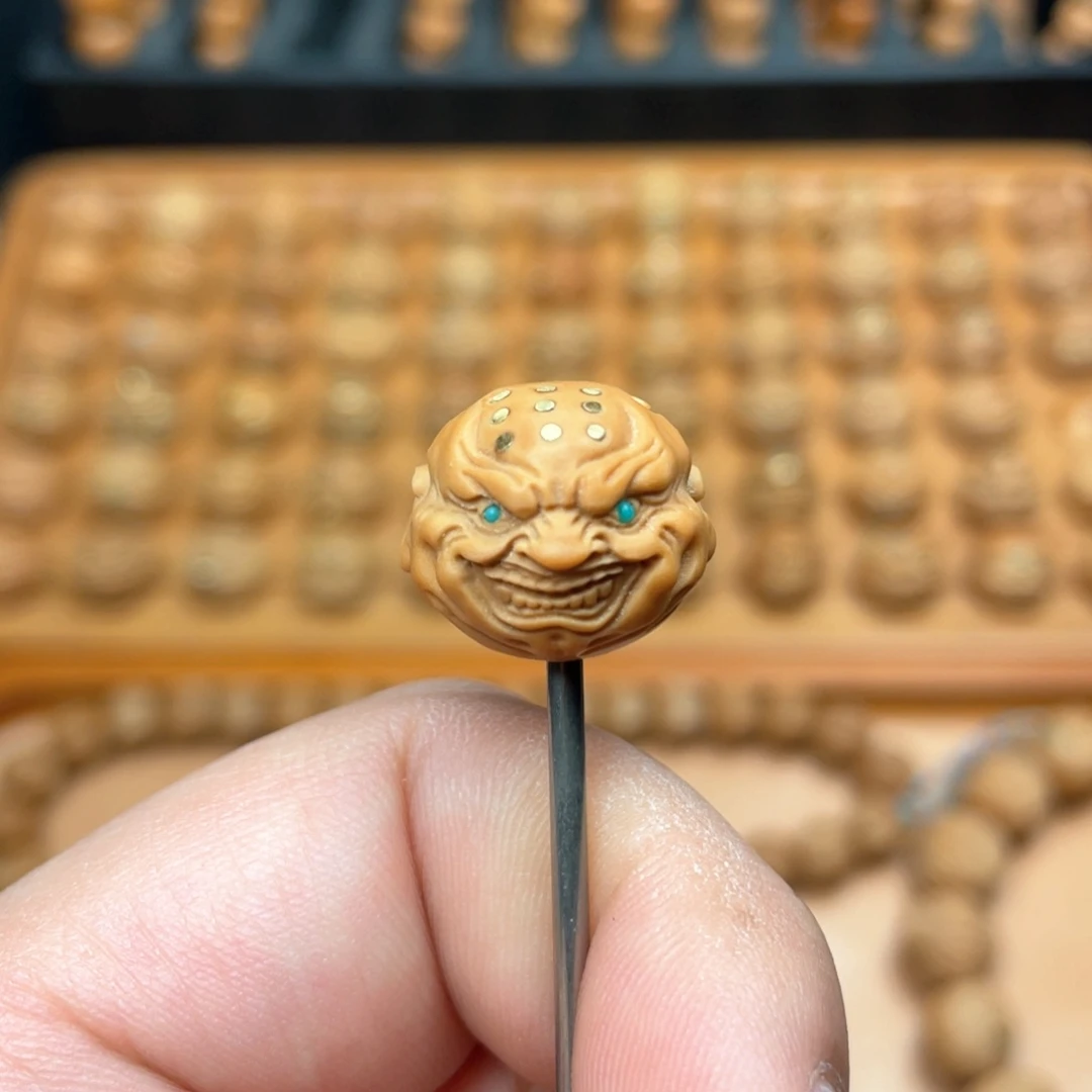 猴头核桃手串A****杰猴头核桃戒疤恶僧