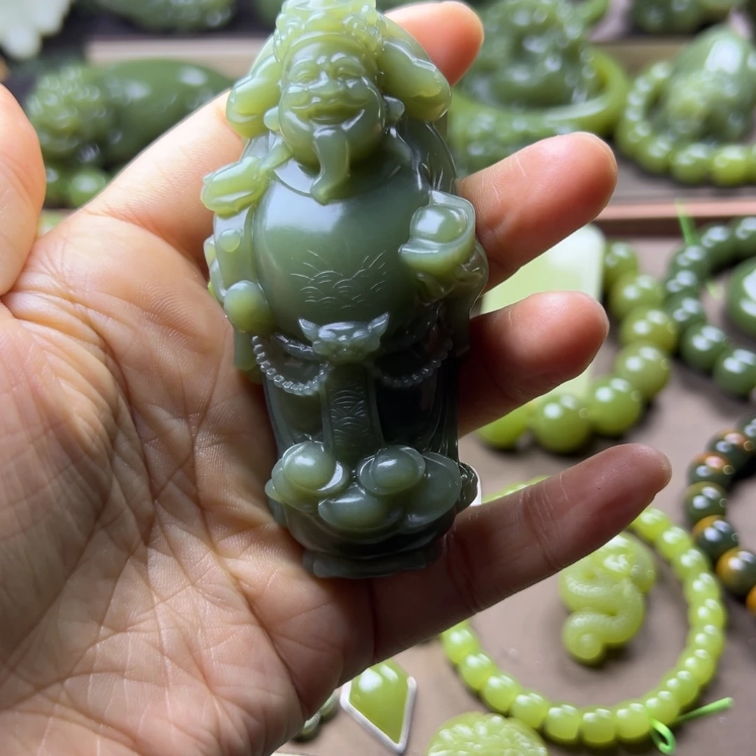 岫岩老玉（透闪石质玉）未镶嵌挂件