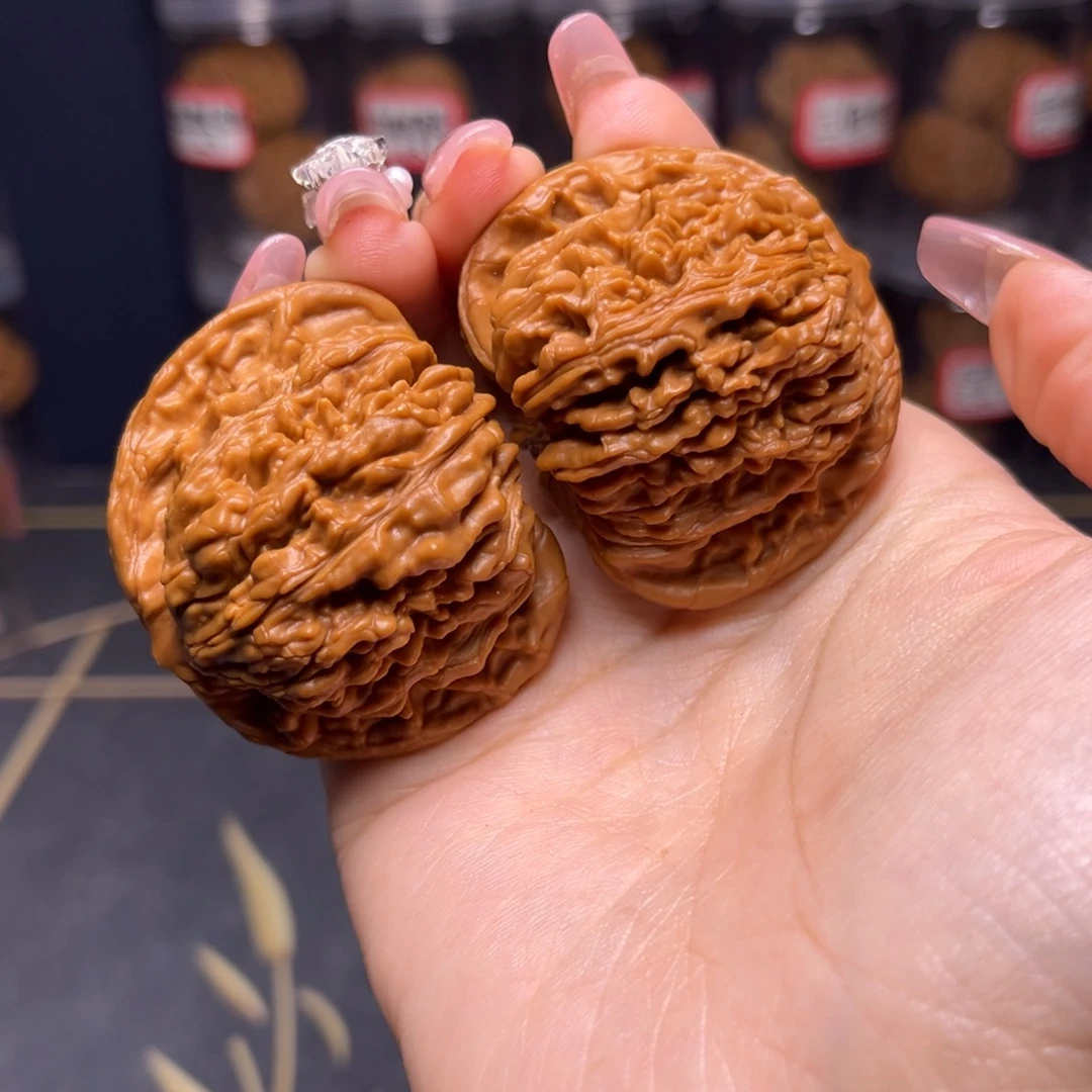 吊坠文玩核桃四座楼49