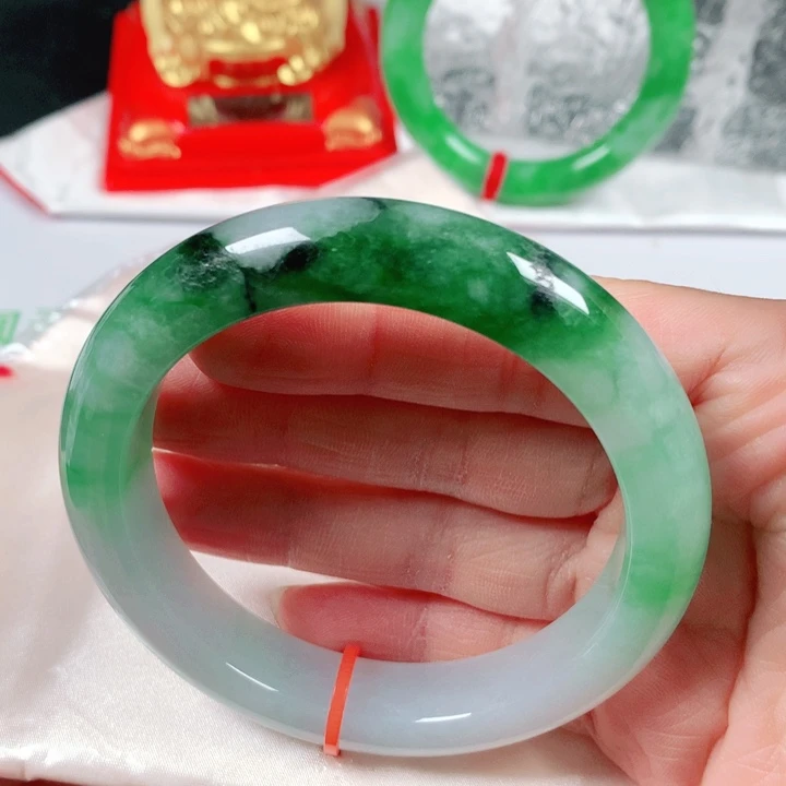 未镶嵌手镯翡翠  编号ZD1262 正圈58+