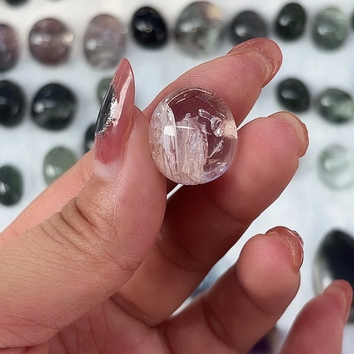 甜***傅水晶手链银S925镶嵌骸骨福利 不退不换