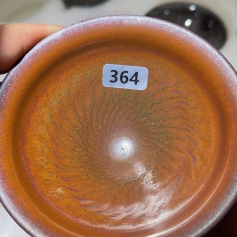 茶盏原矿原釉柴烧建盏