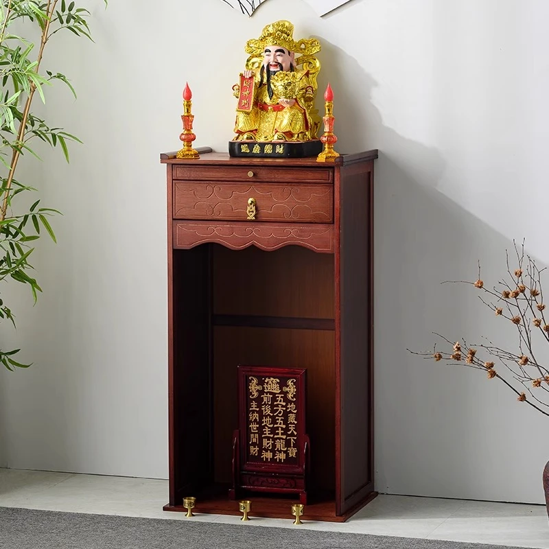 供桌佛台家用香火桌供奉桌佛柜新中式财神爷柜神柜供台神龛佛柜