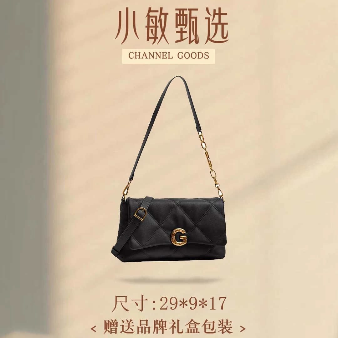 【小敏精选】渠道货QYX-98116-黑色简约时尚新款女手提包