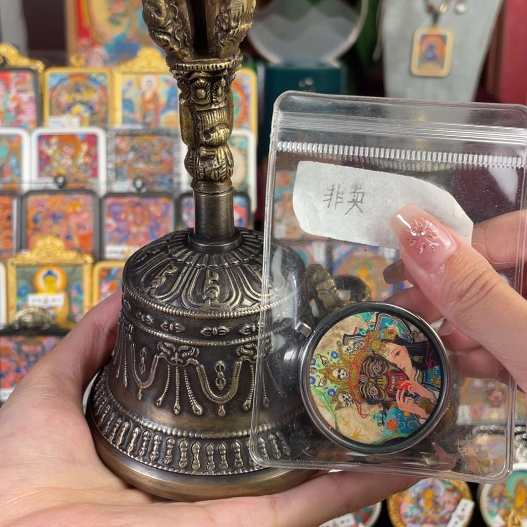 装裱画凉**姐小鱼热贡手绘艺术