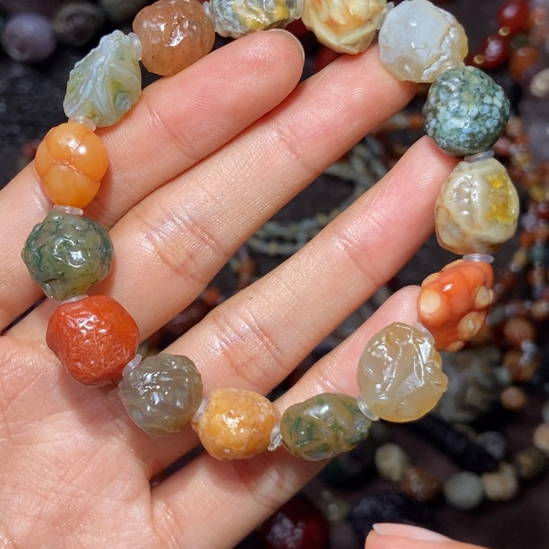 玛瑙/玉髓未镶嵌珠宝半成品