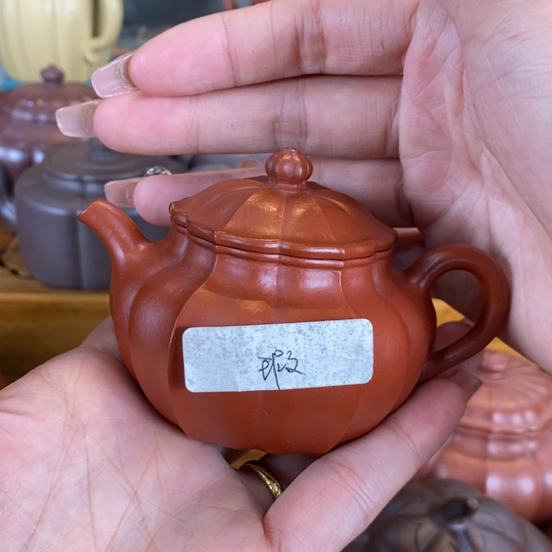 茶壶紫砂原矿泥料手工壶直播间