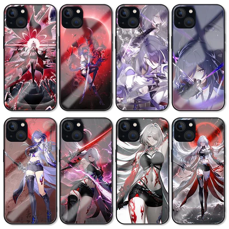 星穹铁道黄泉手机壳适用nova16华为vivo苹果16/15/14红米k60玻璃i