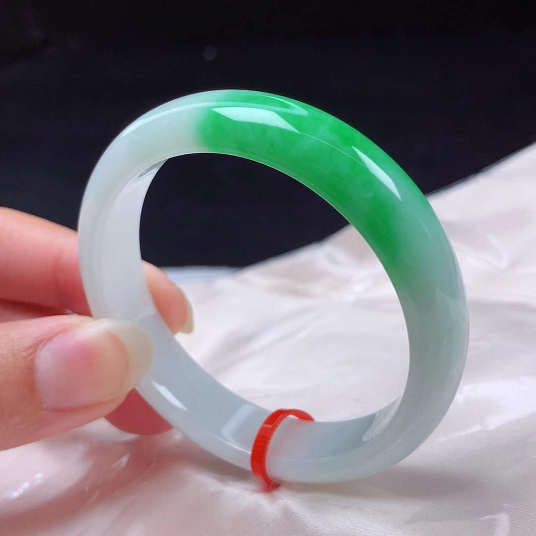 未镶嵌手镯翡翠50圈p0501