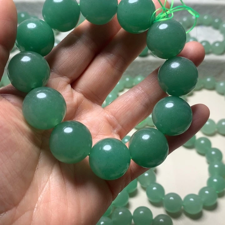 东陵石合金手链东陵玉手串20珠珠