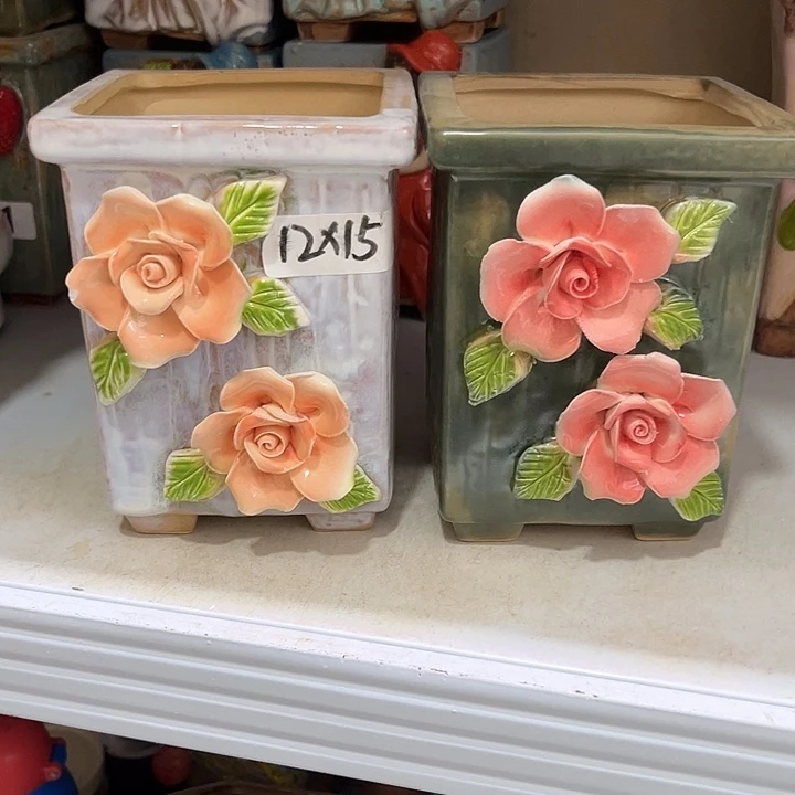 粗陶材质多肉花盆