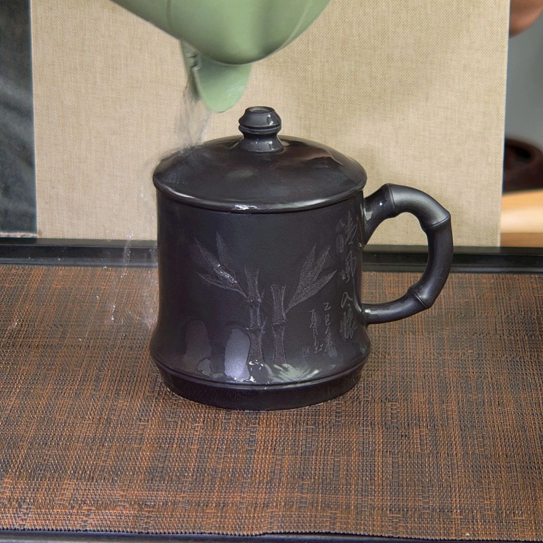 茶杯紫砂高货放漏
