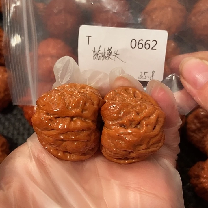 吊坠文玩核桃蛤蟆头35du39
