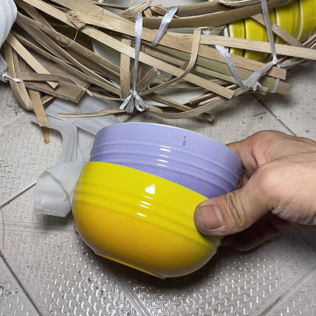 瓷片微瑕陶瓷餐具家用 四个