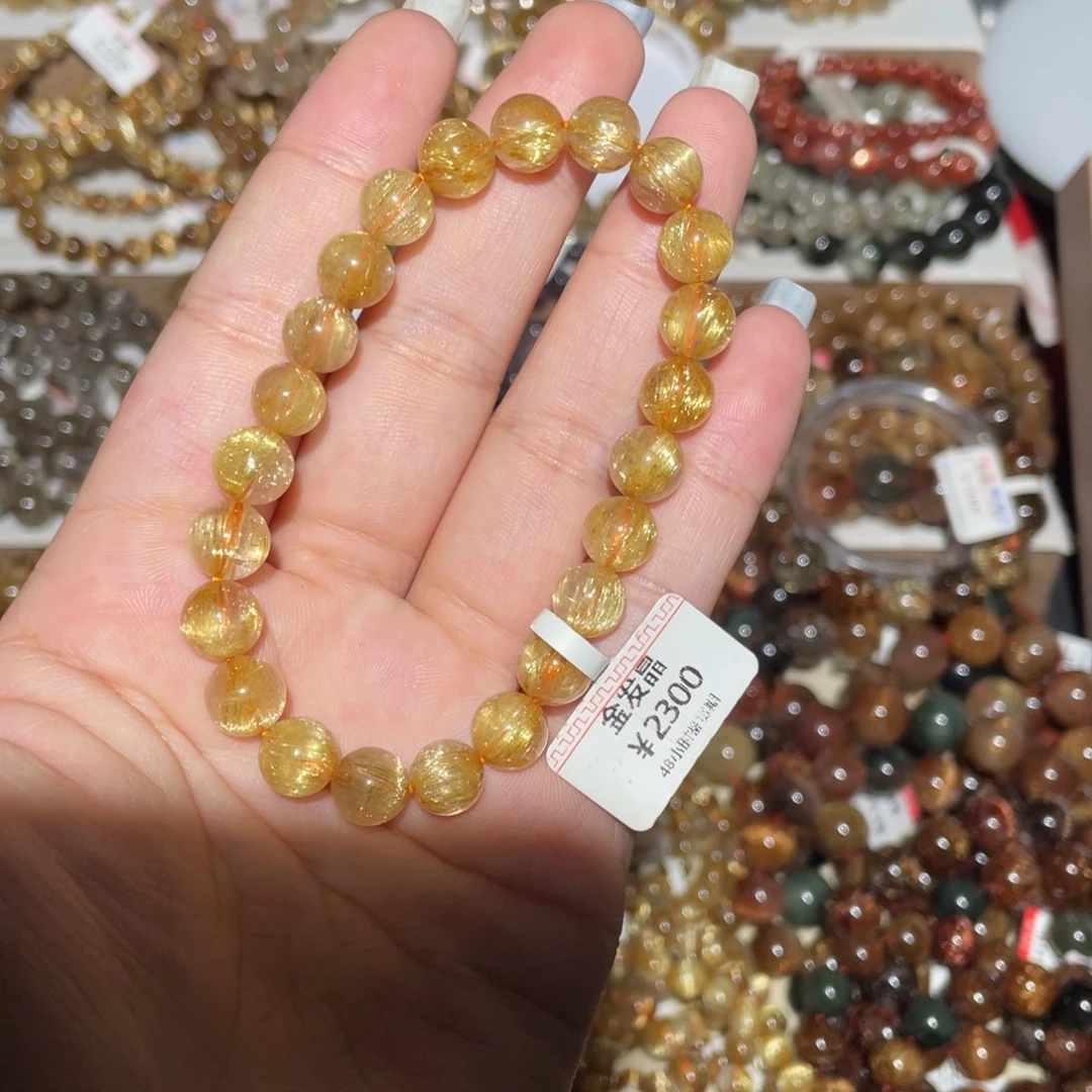 未镶嵌水晶手链手链