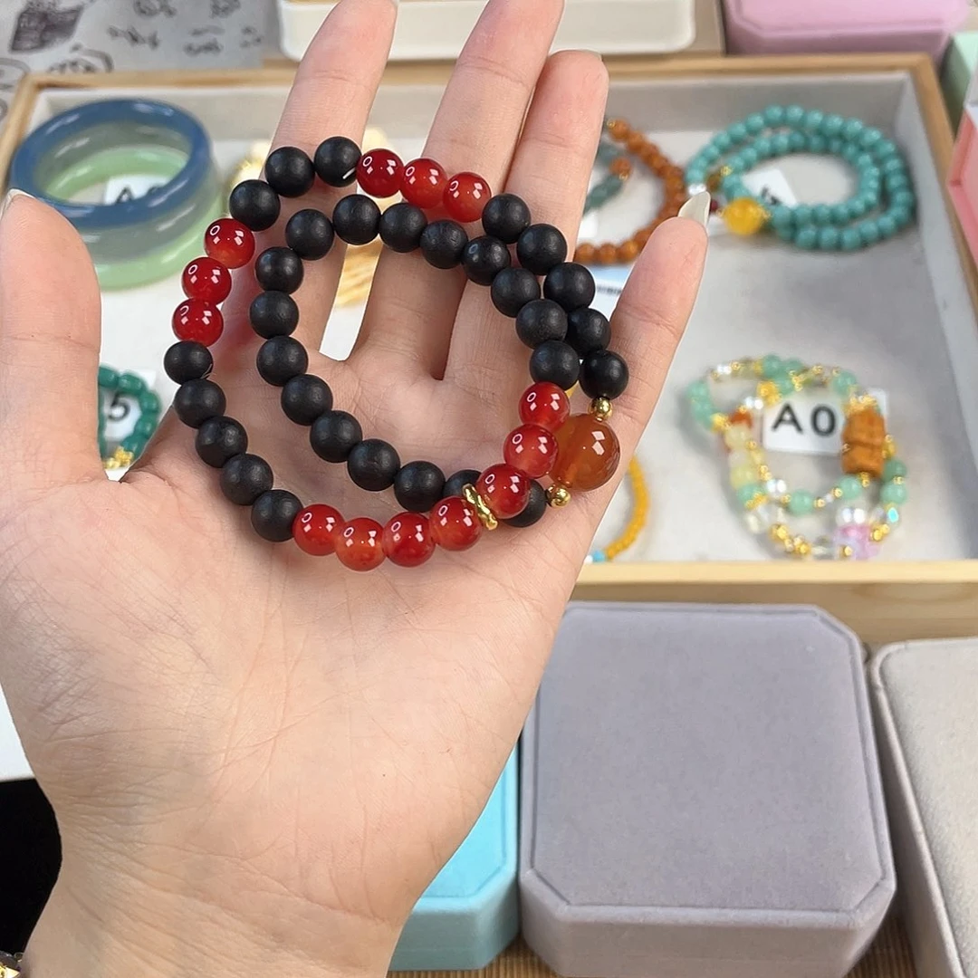 针钠钙石银S925镀金镶嵌手饰