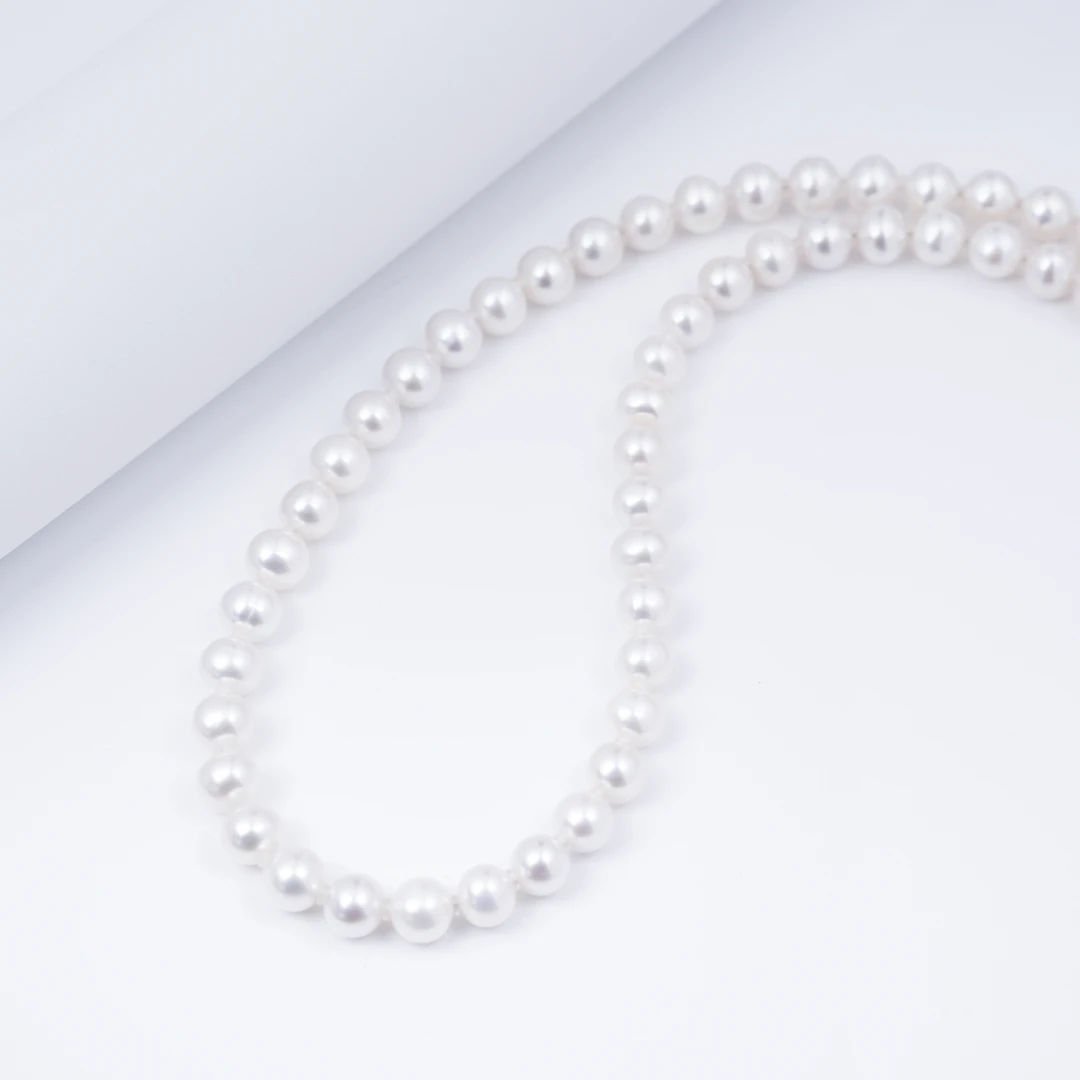 【冰哥推荐】天然珍珠素款经典仙女时尚气质款8-9mm