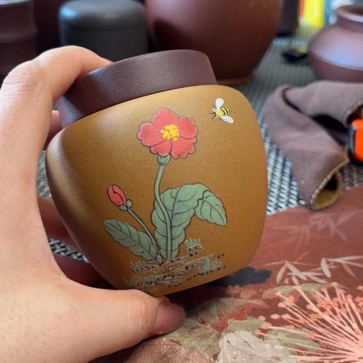 紫砂茶叶罐中高端紫砂茶叶罐