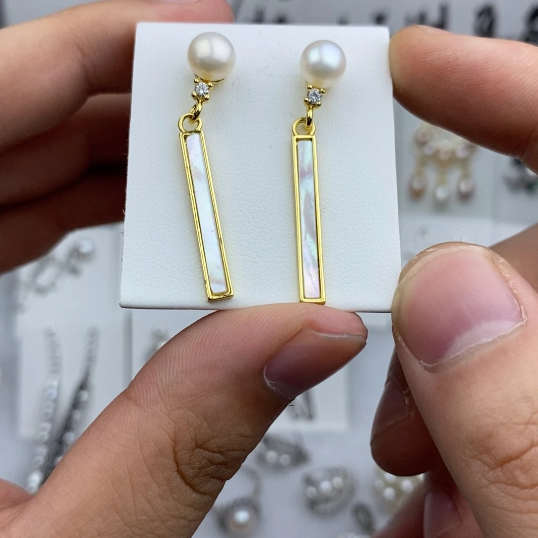 耳饰淡水珍珠未镶嵌