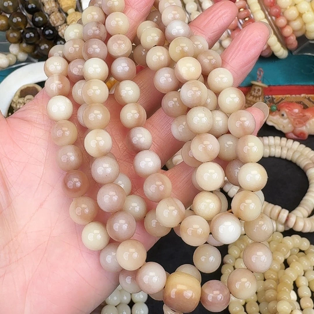 驼骨手串/手链骆驼骨三花10尺寸脖挂