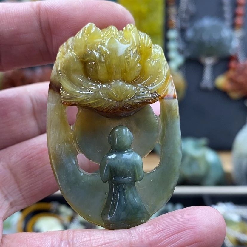 【闪购商品】未镶嵌岫玉吊坠