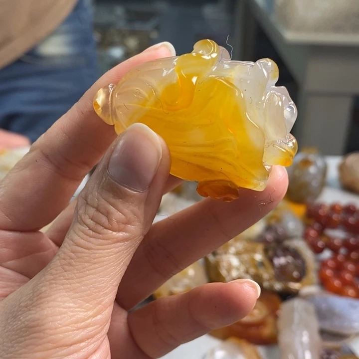 玛瑙/玉髓吊坠(不含链)未镶嵌